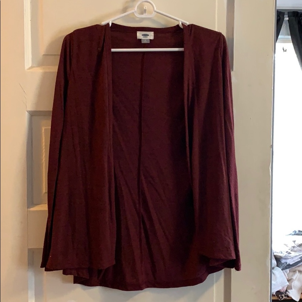 Old Navy long sleeved open front top